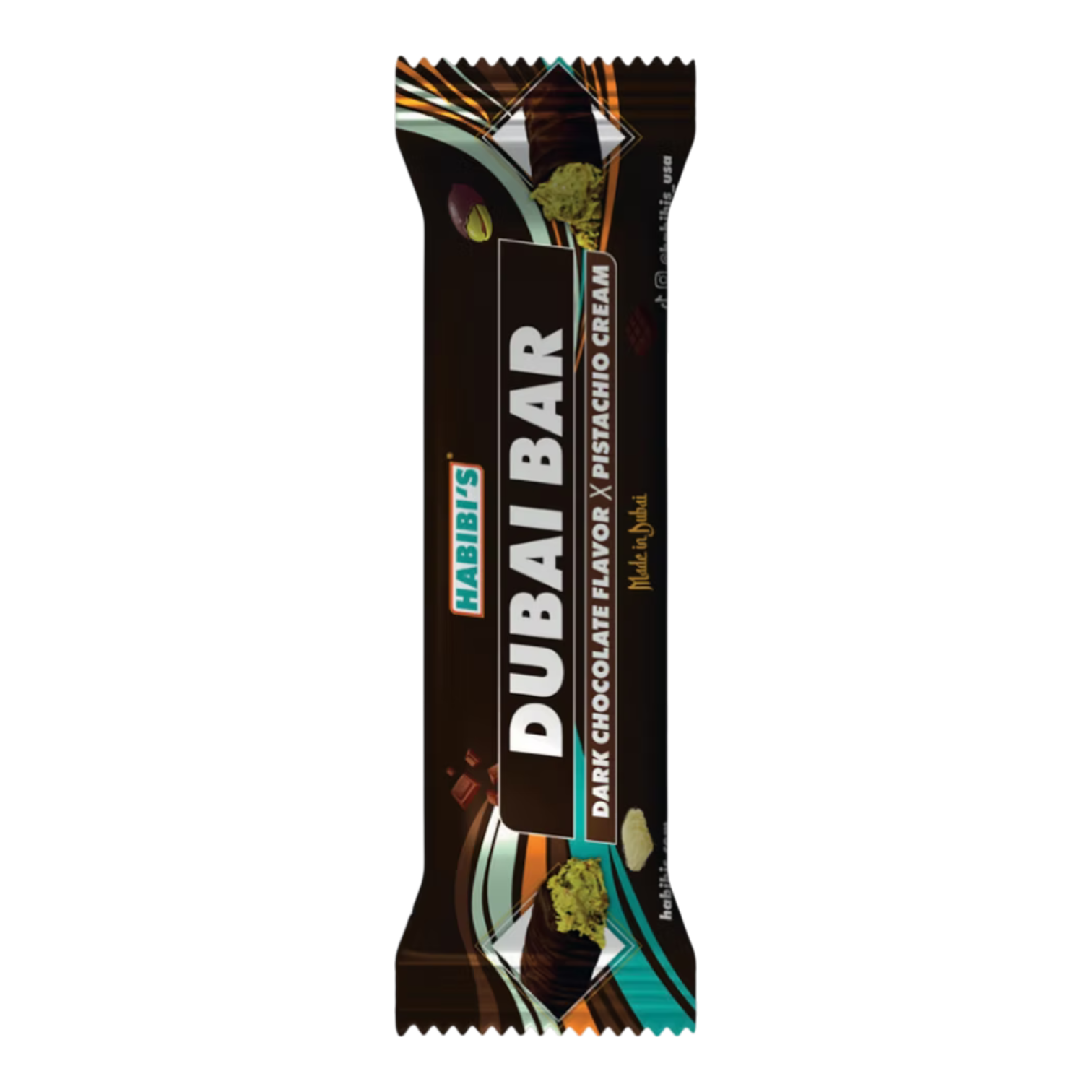 (Display) Habibi’s - Dubai Bar Dark Chocolate 40g