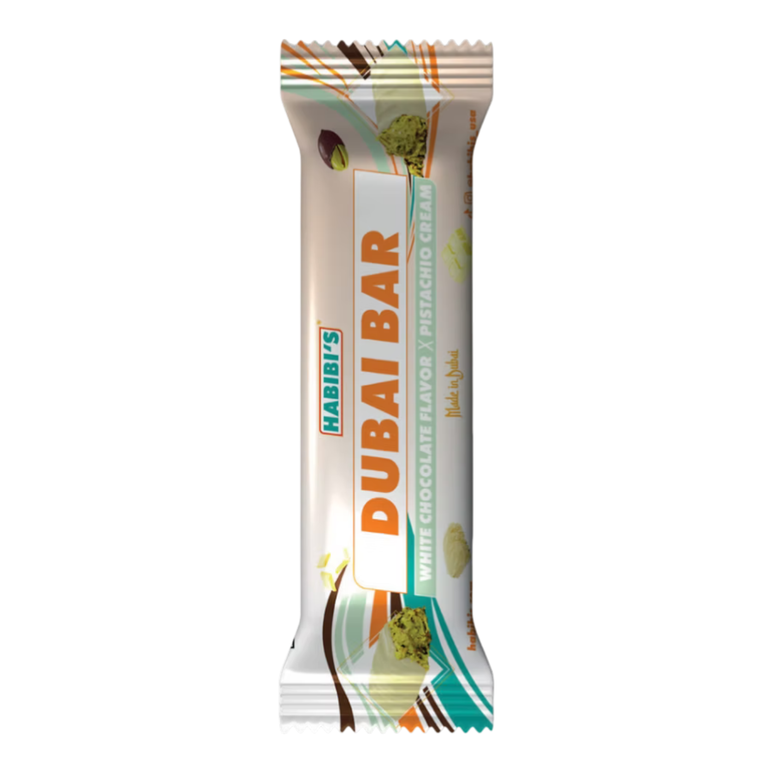 (Display) Habibi’s - Dubai Bar White Chocolate 40g